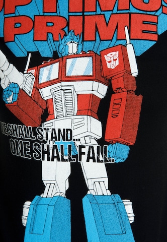 LOGOSHIRT Shirt 'Optimus Prime - One Shall Stand' in Gemengde kleuren