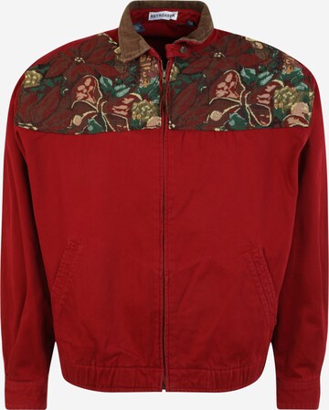 RETROAREA Between-Season Jacket 'Harrington' in Red: front