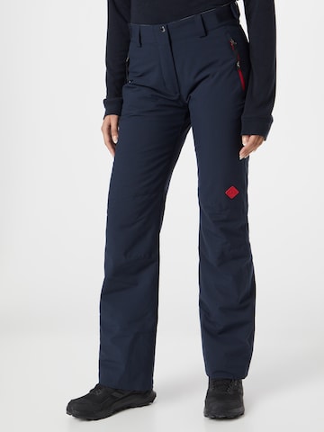 Regular Pantalon outdoor J.Lindeberg en bleu : devant