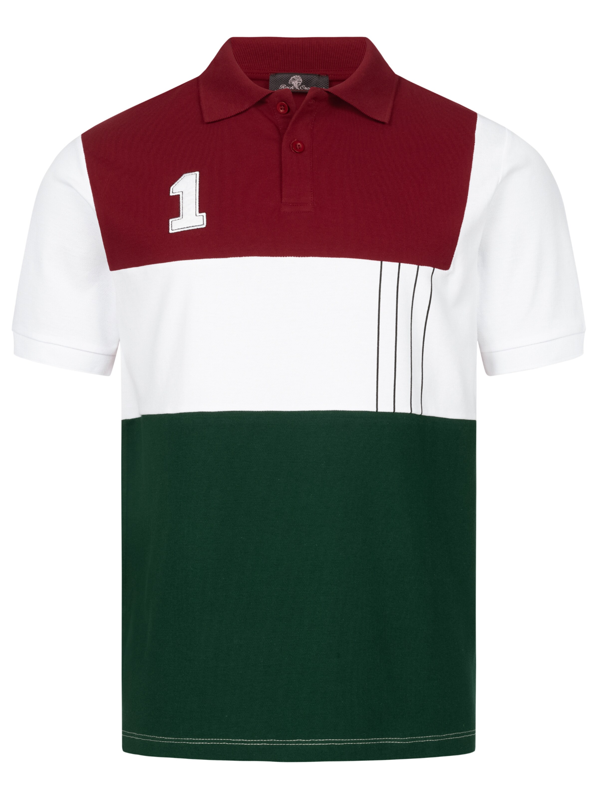 Rock Creek Shirt in Rot: Vorderseite