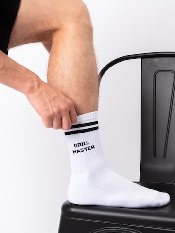 Occulto Sportsokken 'William' in Wit
