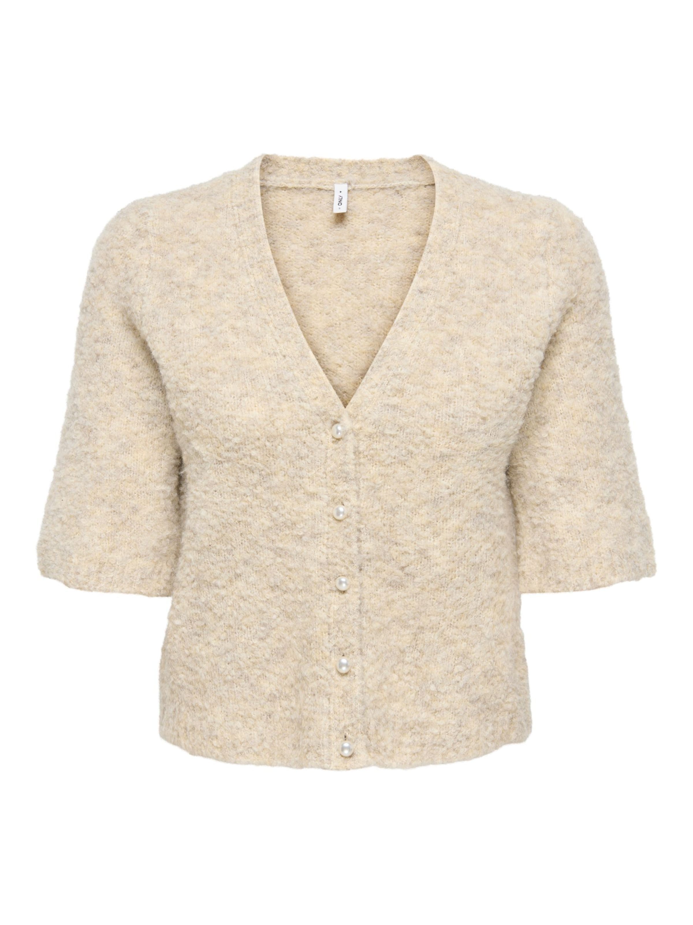 Giacchetta 'ONLBouble' di ONLY in beige: frontale