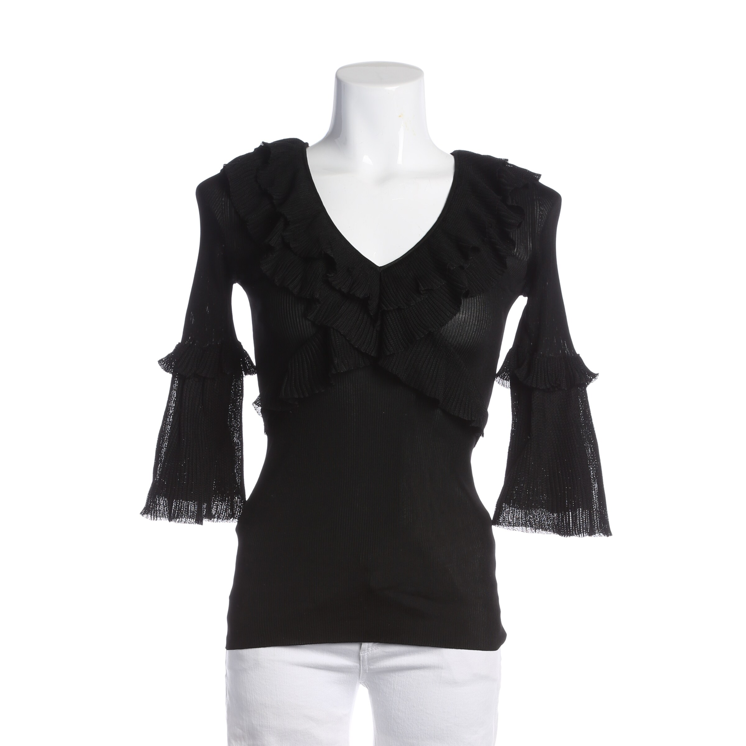 DOLCE & GABBANA Top & Shirt in S in Black: front