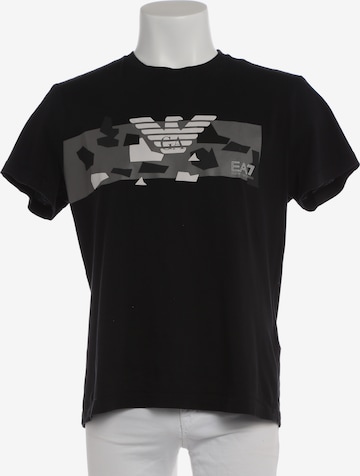 Emporio Armani T-Shirt M in Schwarz: Vorderseite