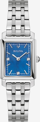 Bulova Analoguhr in Silber: predná strana