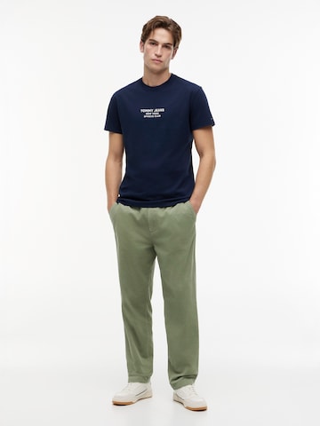 Tommy Jeans Bluser & t-shirts 'SPORTS CLUB' i blå