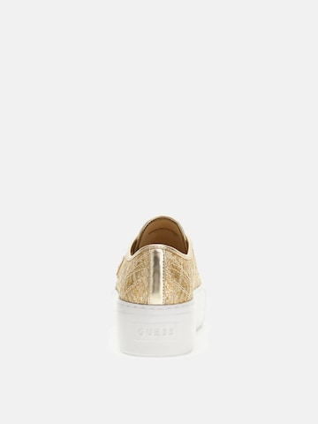 GUESS Sneaker 'Joezi' in Gold