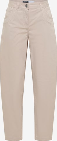CECIL Barrel Pants in Beige: front