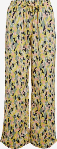 VILA Wide leg Trousers 'Soffy' in Grey: front