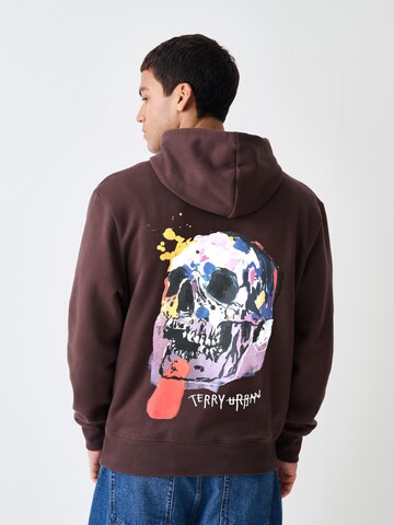 Next Sweatshirt 'Seminal Licence' in Brown: front