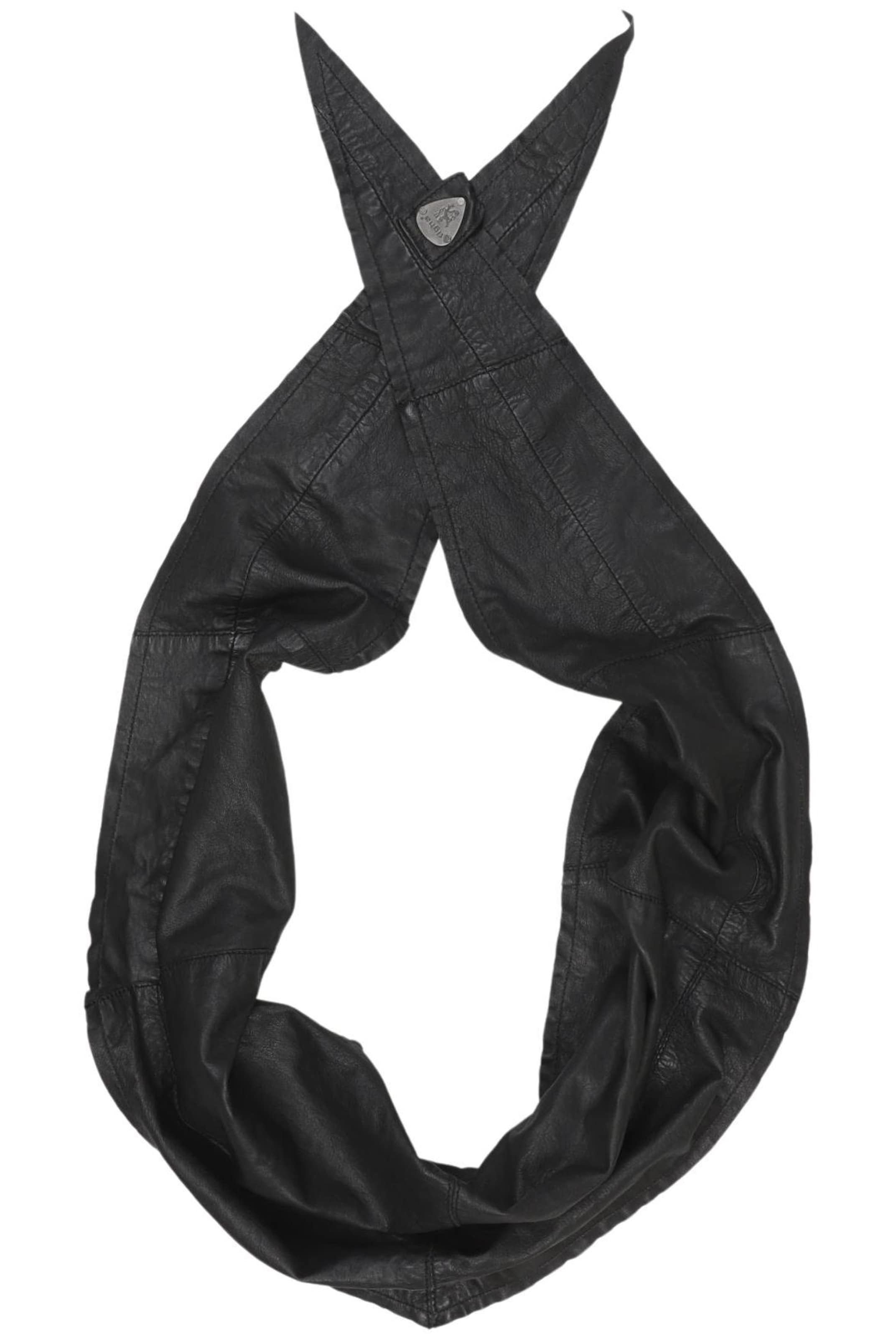 tigha Schal oder Tuch One Size in Schwarz: Vorderseite