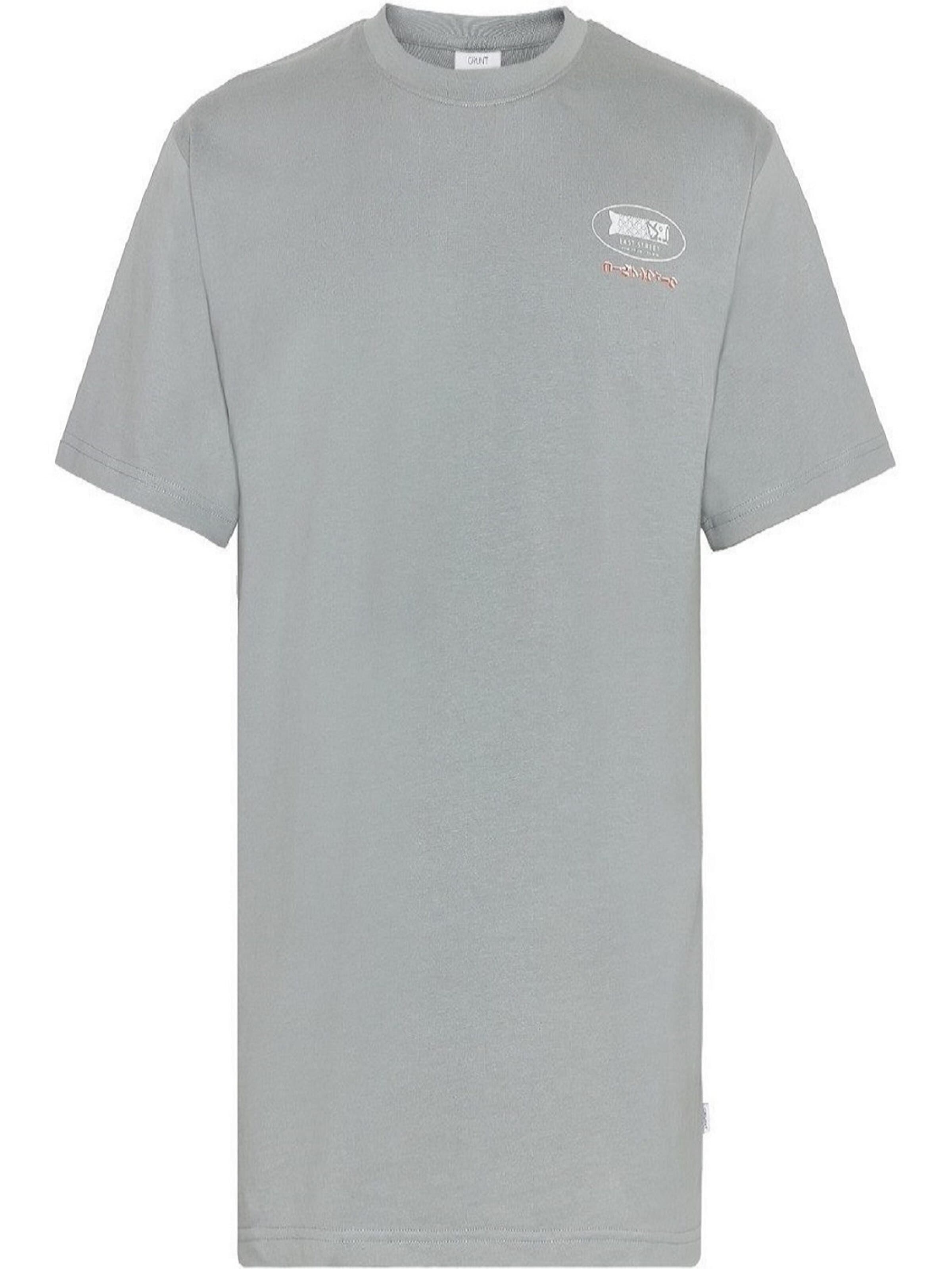 GRUNT Shirt 'GRBam' in Grey: front