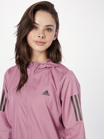 ADIDAS SPORTSWEAR Sportjacke 'Own The Run ' in Pink