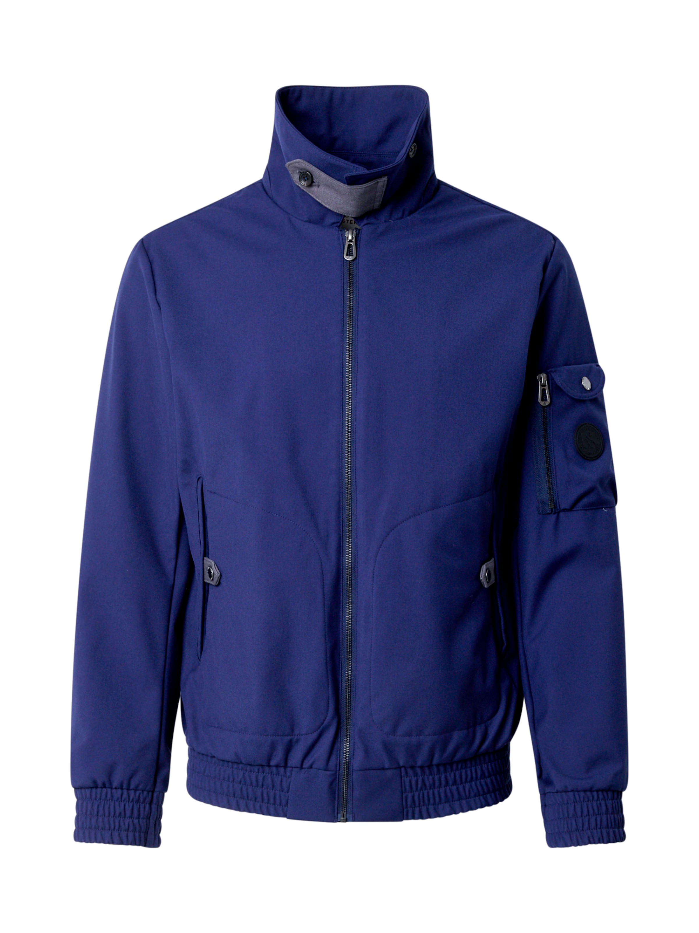 Geacă de primăvară-toamnă de la SCOTCH & SODA pe albastru: față