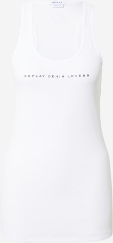 REPLAY - Top em branco: frente