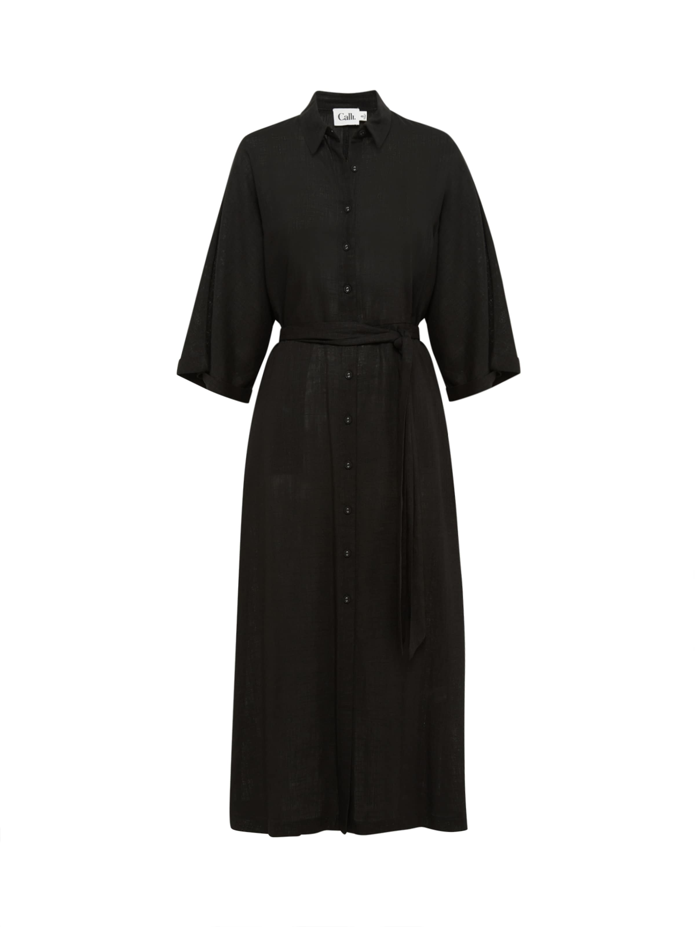 Calli Dolga srajca 'GRETANA' | črna barva: sprednja stran