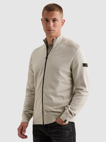 Pullover 'Cardigan in 100% cotton with zipper closure' di PME Legend in beige
