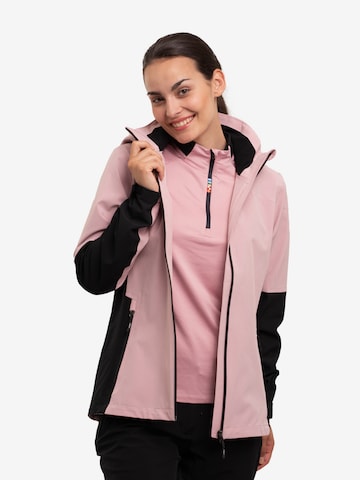 Veste outdoor 'Vahalahti' Rukka en rose : devant