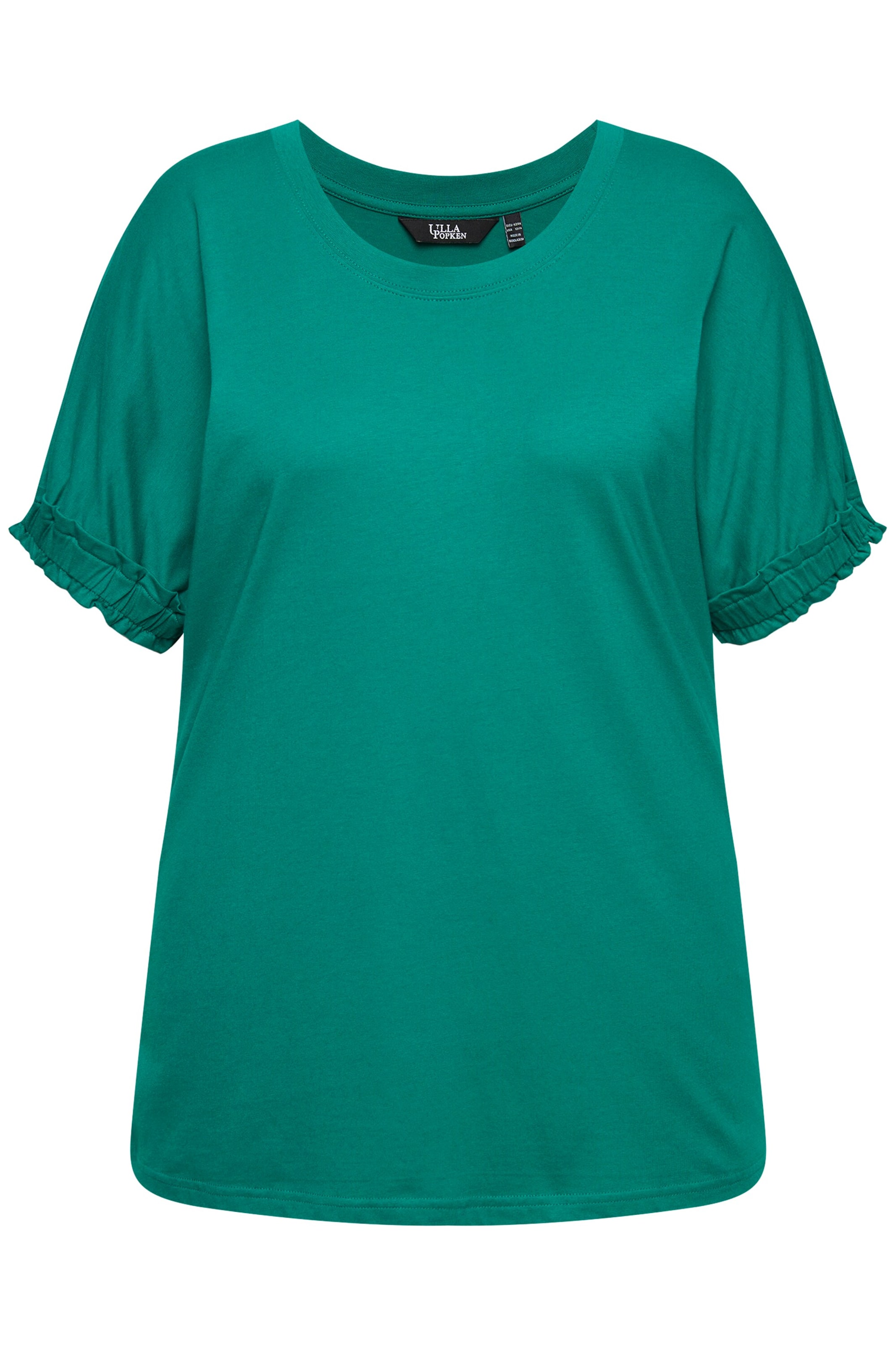 Ulla Popken Shirt in Groen: voorkant