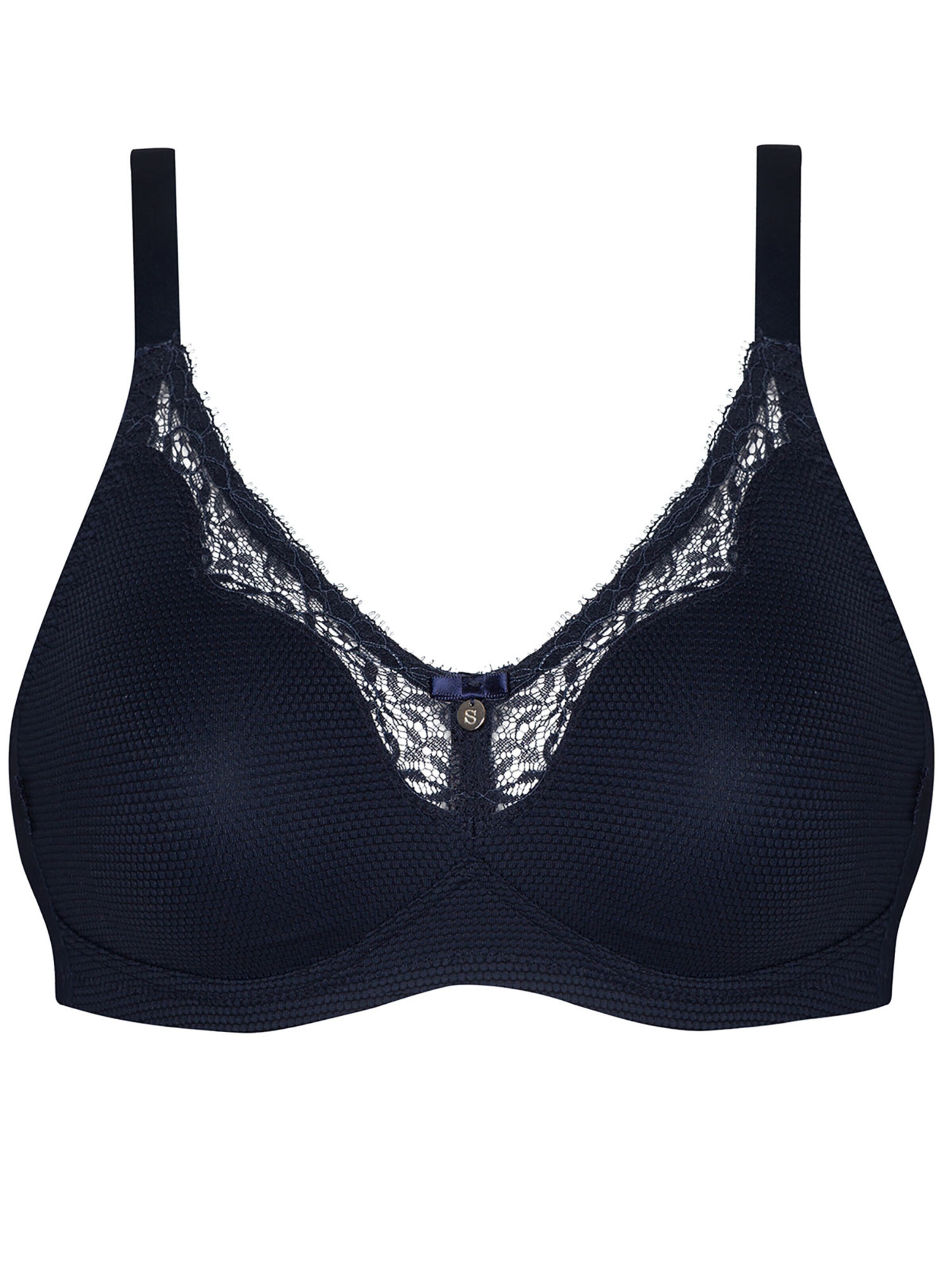 SUSA Classic Bra 'Capri' in Blue: front