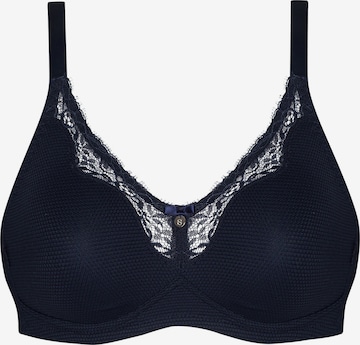 SUSA Classic Bra 'Capri' in Blue: front