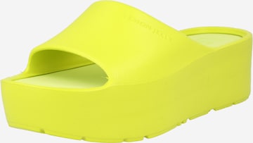 LEMON JELLY Mules 'SUNNY' in Green: front