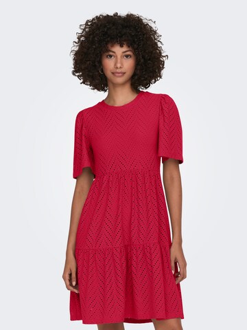 JDY - Vestido 'CARLA CATHINKA' en rojo: frente