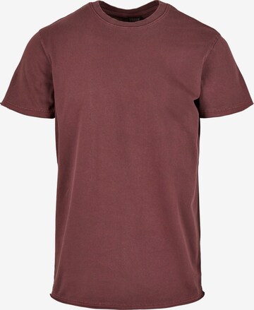 Urban Classics Regular fit Shirt in Red: front
