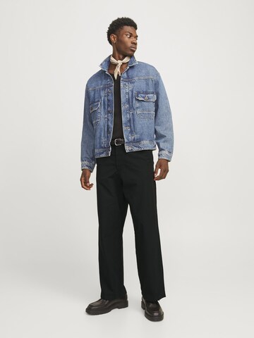 Regular Pantalon chino JACK & JONES en noir