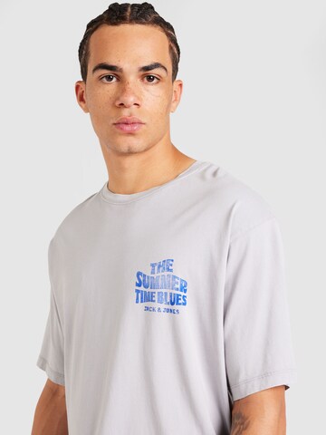 T-Shirt 'JPRBLUANTHONY' JACK & JONES en gris