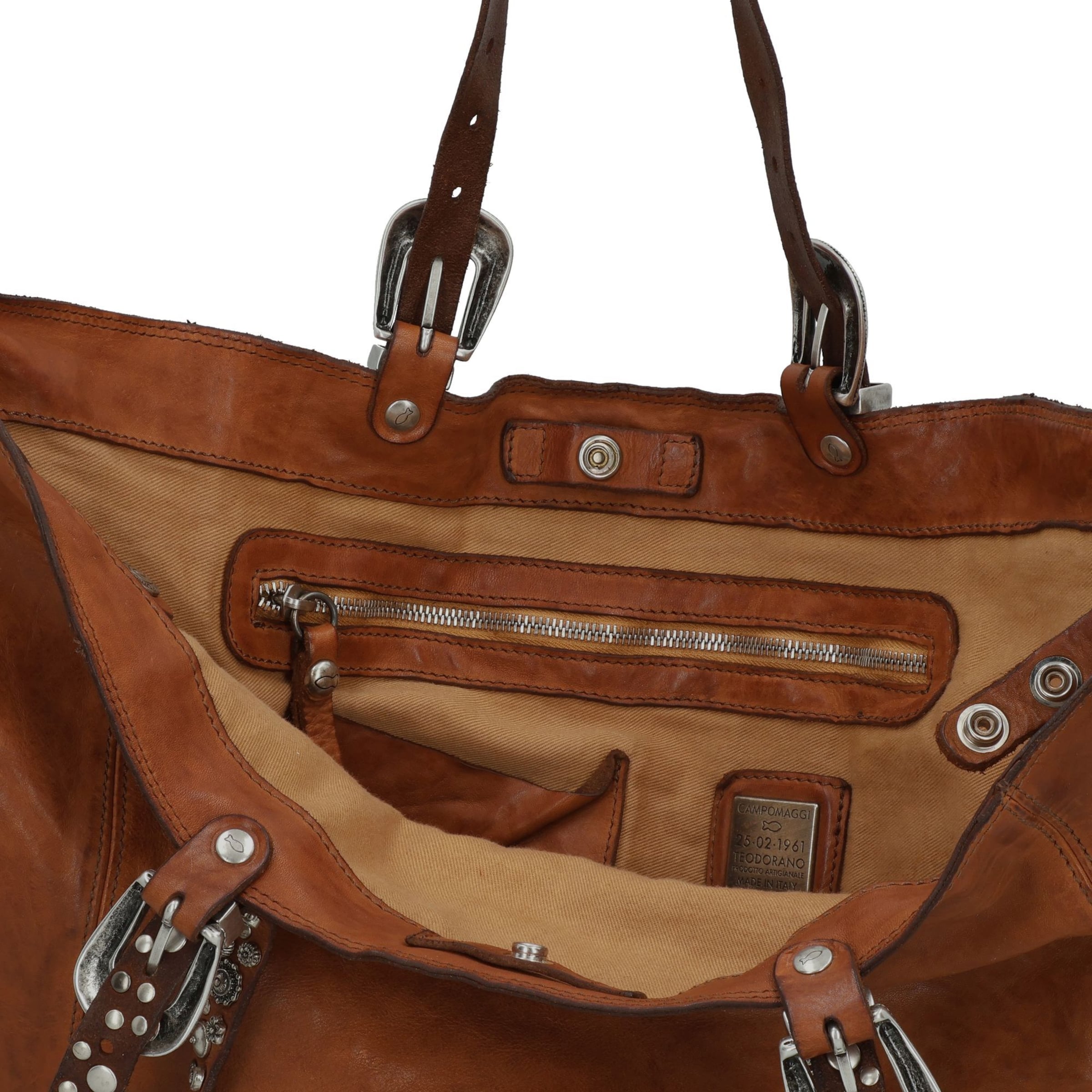 Shopper 'Lidia' di Campomaggi in marrone