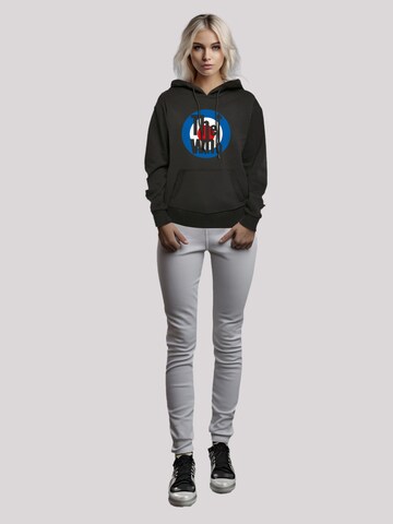 F4NT4STIC Sweatshirt 'The Who Target' in Zwart