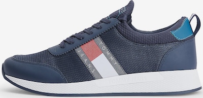 Tommy Jeans Sneaker in navy / petrol / rot / weiß, Produktansicht