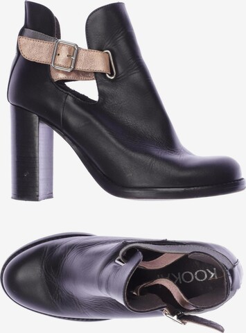 Kookai Stiefelette 38 in Schwarz: predná strana