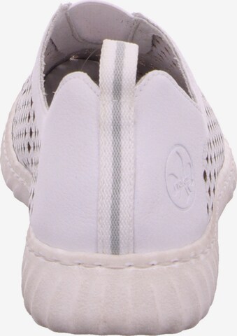 Rieker Classic Flats in White