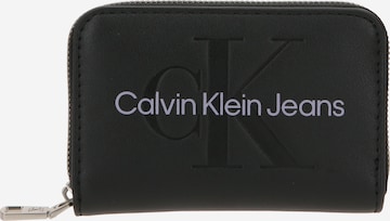 Calvin Klein Jeans Wallet in Black: front