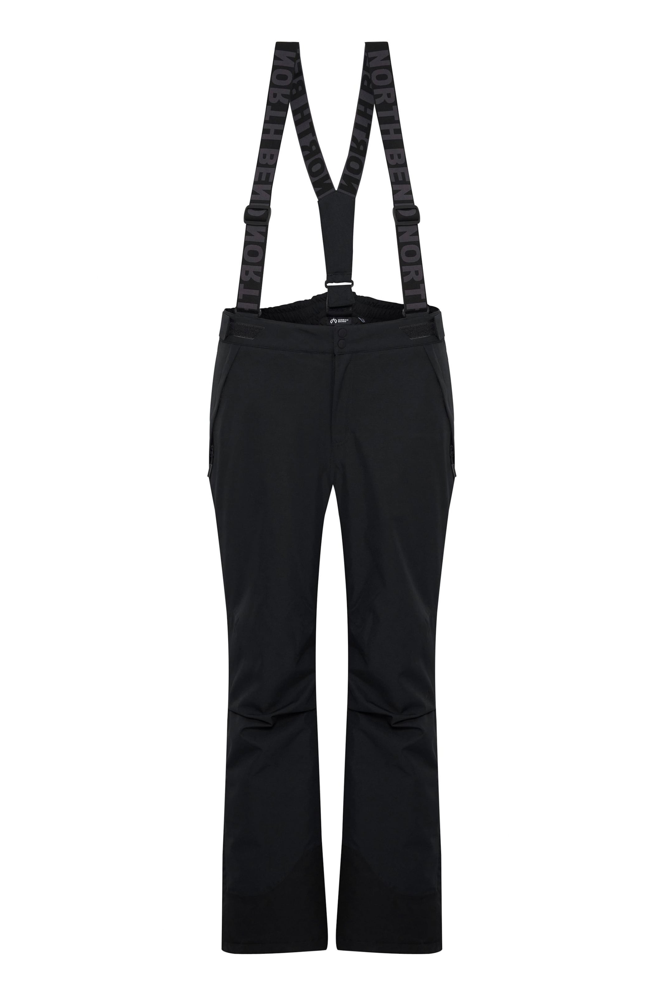 North Bend - regular Pantalón de montaña 'NBHilfried' en negro: frente