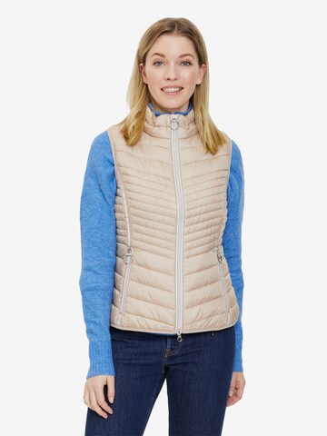 Gilet Betty Barclay en beige : devant