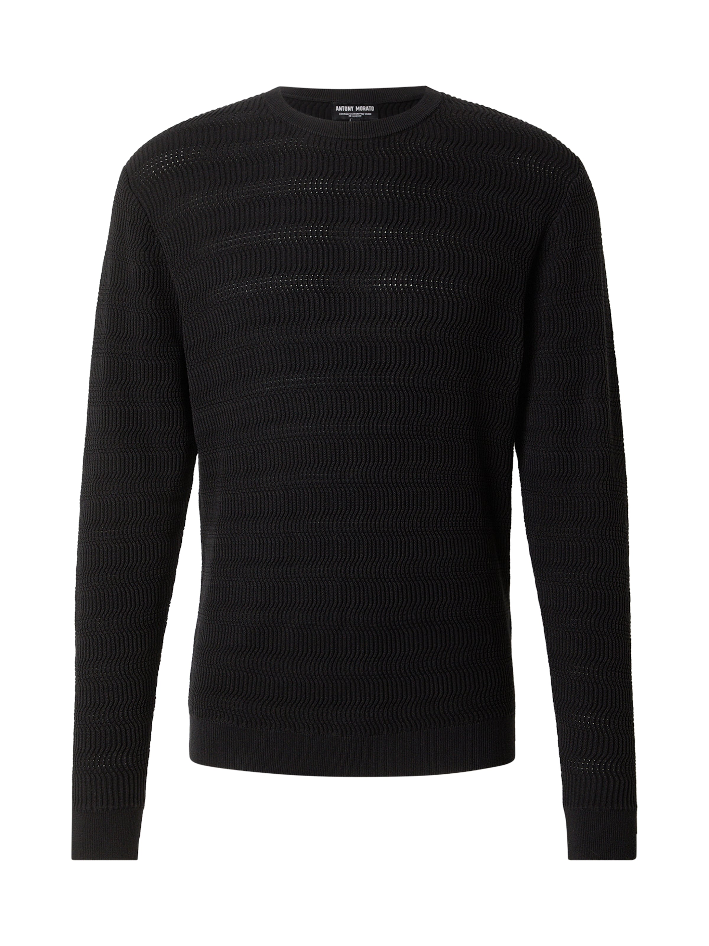 ANTONY MORATO Svetr – černá: přední strana