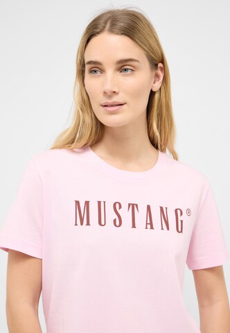 MUSTANG Shirt 'Floris' in Pink