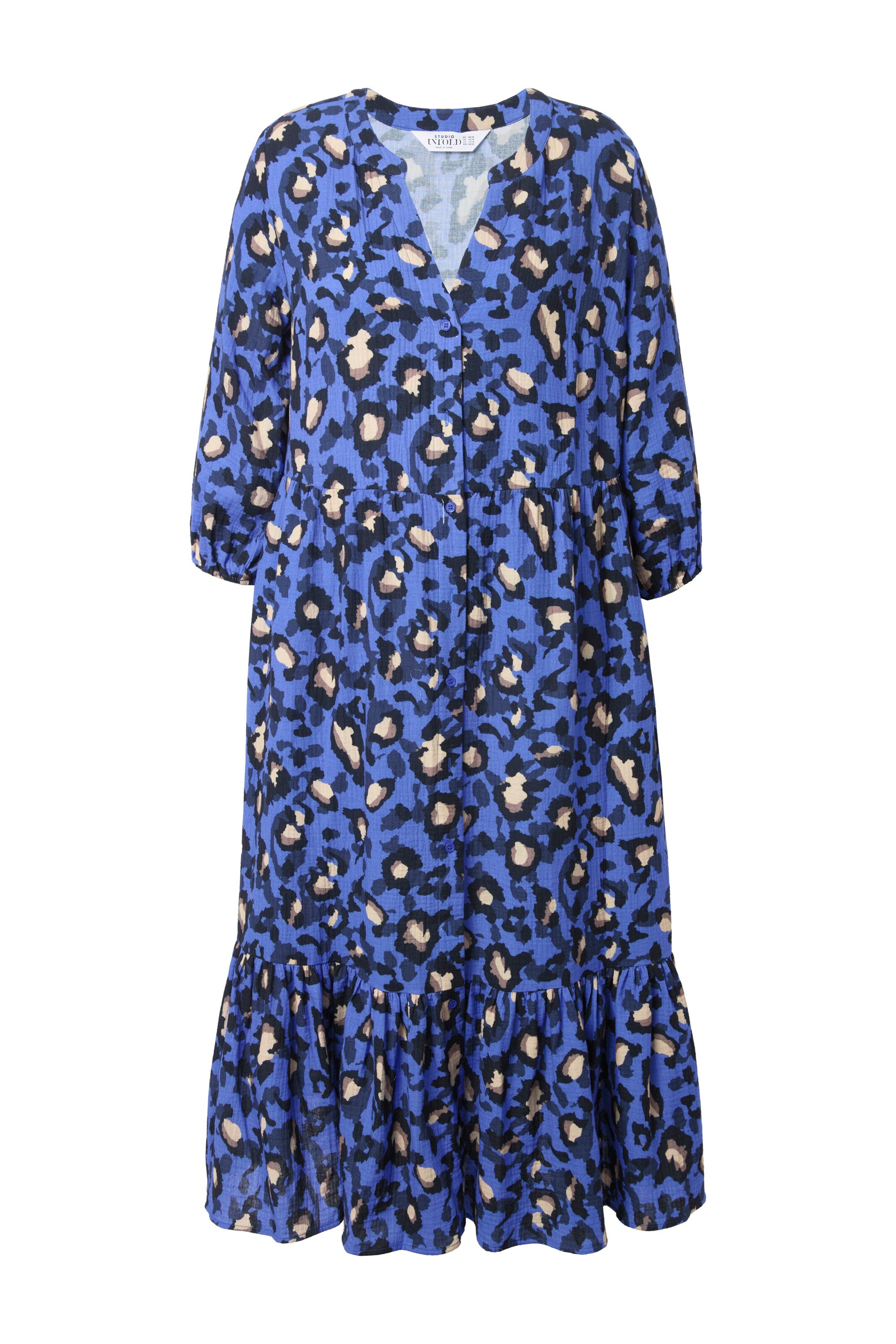 Studio Untold Dress in Blue: front