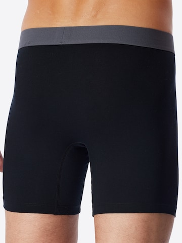 SCHIESSER Langer Boxershort ' 95/5 Multi ' in Schwarz