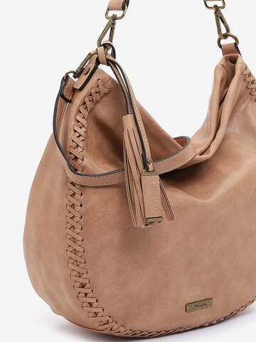 TAMARIS Shoulder bag 'Janne' in Beige