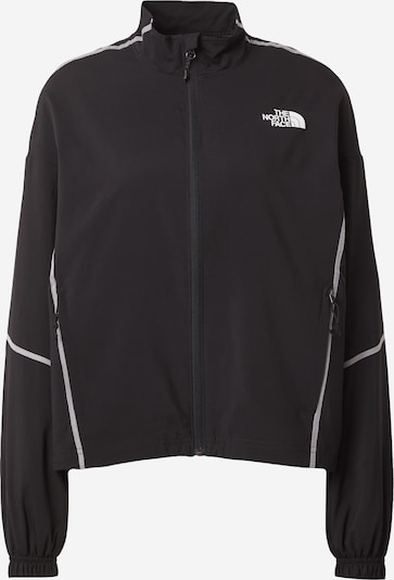 THE NORTH FACE Veste outdoor 'HAKUUN' en noir / blanc, Vue avec produit