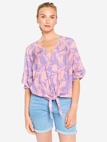 LolaLiza - Blusa em roxo: frente