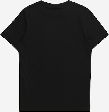 juoda CONVERSE Marškinėliai 'CLUB'