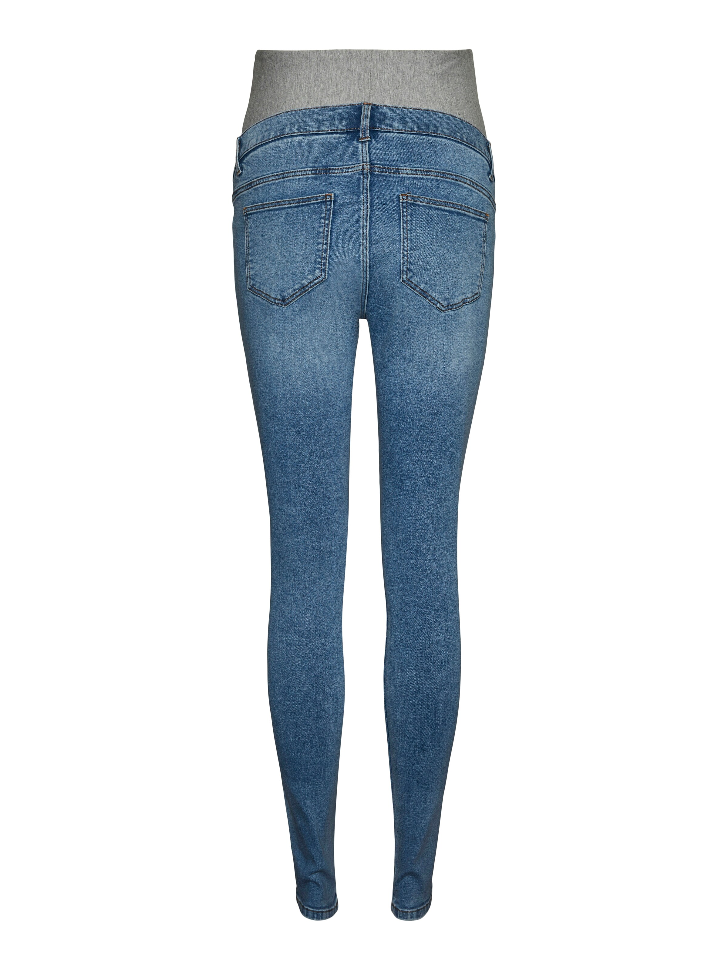 MAMALICIOUS Skinny Jeans 'MLAukie' in Blauw