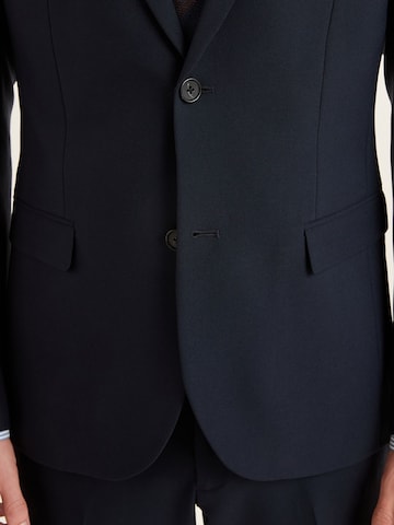 Coupe regular Veste de costume Next en bleu