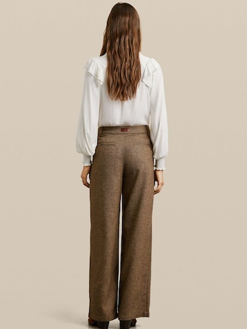 Loosefit Pantalon à pince Pepe Jeans en marron