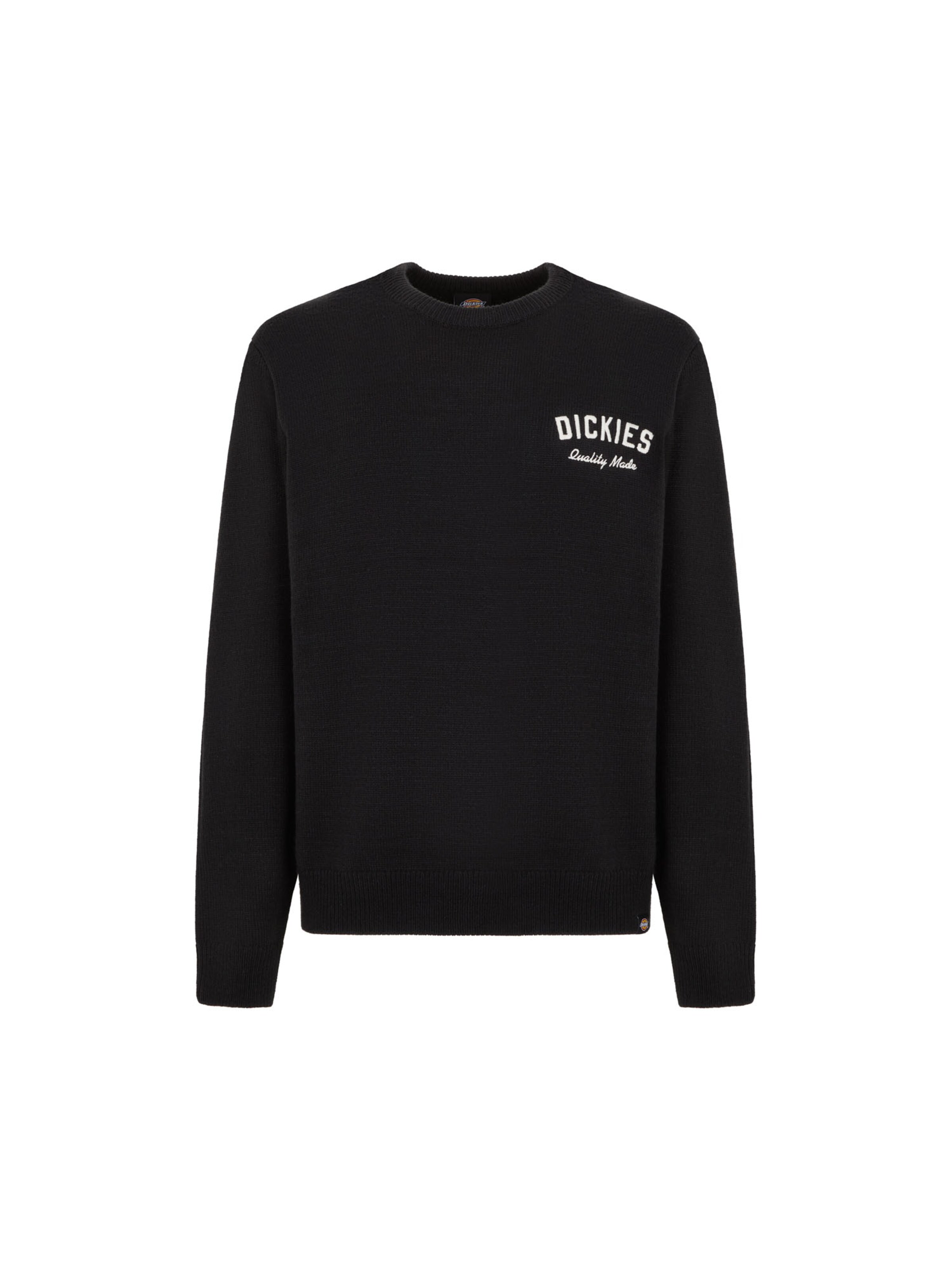 DICKIES Pullover 'UNIFORM' in Schwarz: Vorderseite